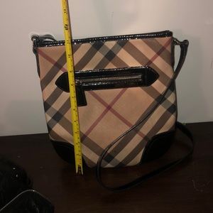 Authentic BURBERRY NOVA CHECK CROSSBODY PURSE